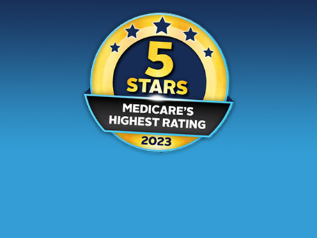 Image of 5 stars for Medicare's highest rating