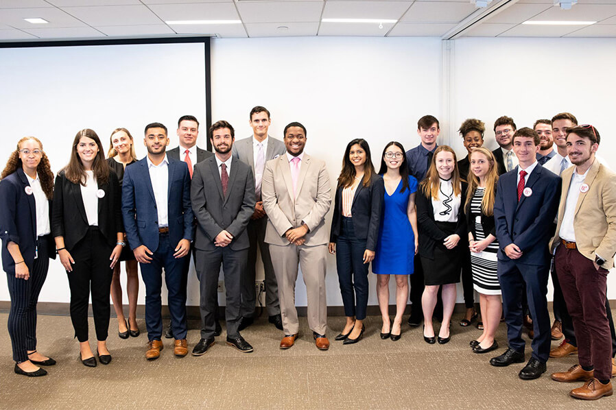 college interns at IBX