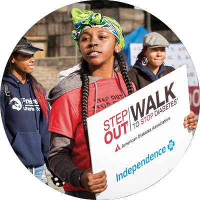 IBX Step Out Walk Participant