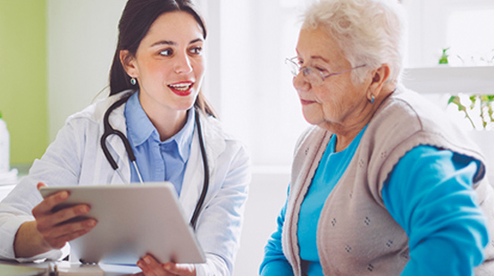 Medicare member and doctor