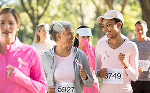 Women Participating In The More Than Pink Walk