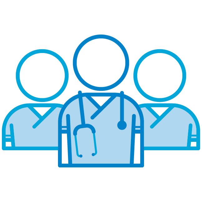 Pressure on providers icon