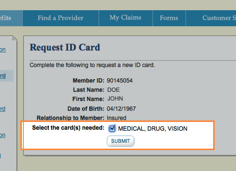 Id Card Request